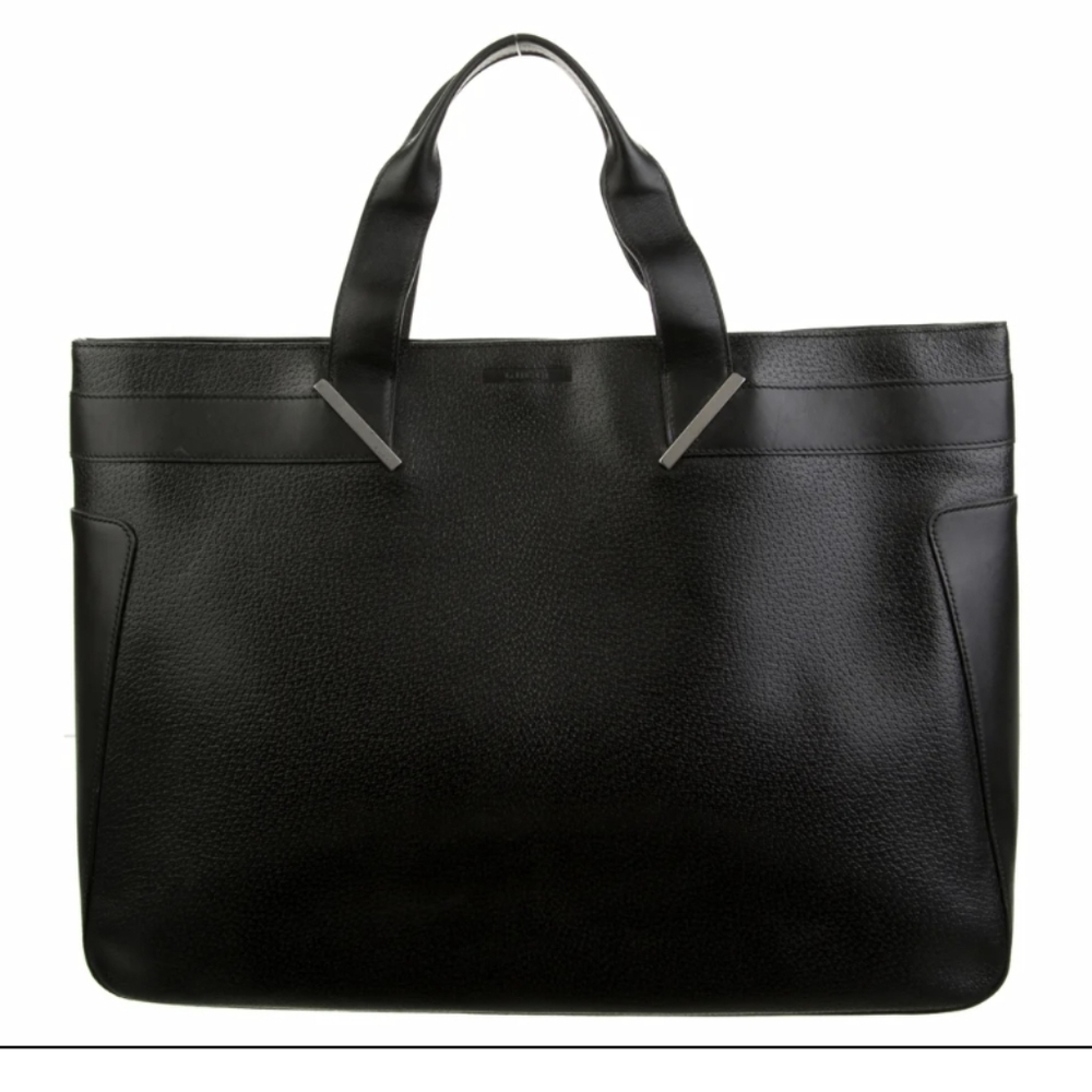 Gucci Leather Web Tote